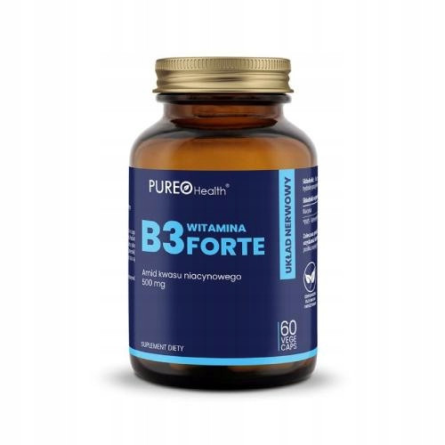 Pureo Health® Vitamin B3 Niacin 500 mg kapsule