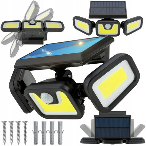  Ulična svjetiljka Lewer 171 W 6500 lm, solarna