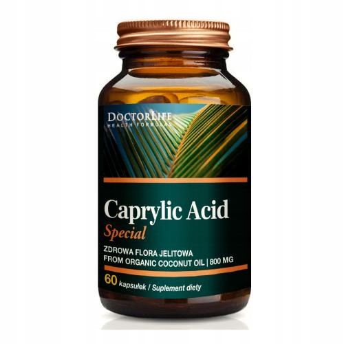 Caprylic Acid Supreme 800mg Kapsule za Dnevni Unos