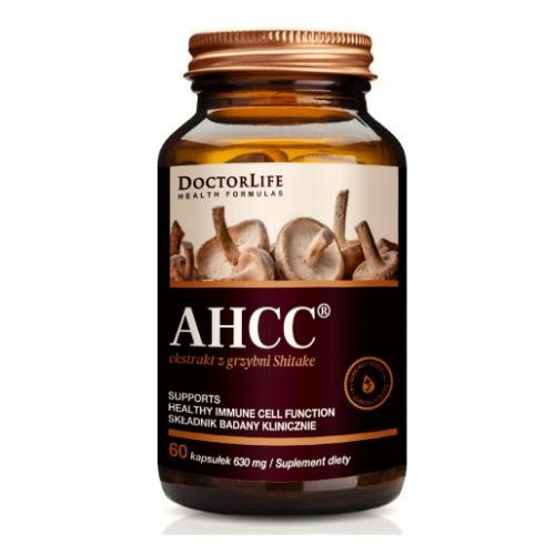 Doctor Life AHCC Ekstrakt sa Shitake gljivom, 60 kapsula