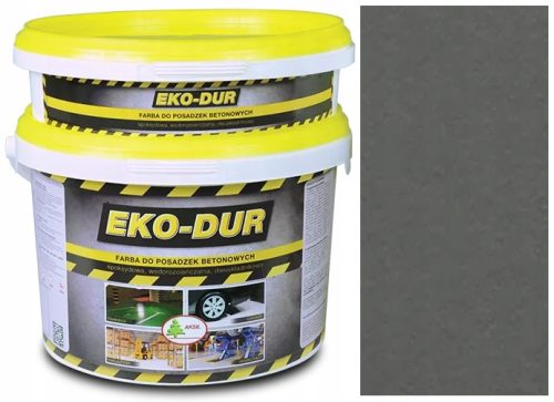 AKSIL EKO DUR Epoksidna Smola za Podove 12 kg Siva RAL 7037