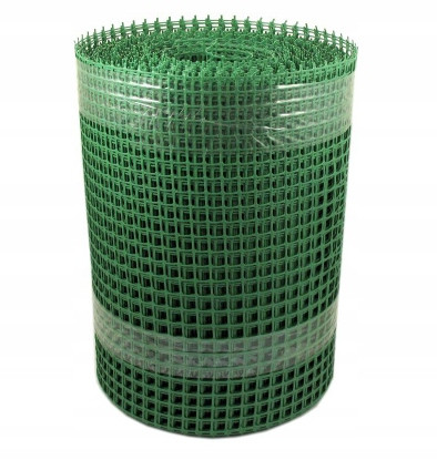 Plastična vrtna PVC granična mreža 0,8m x 50m