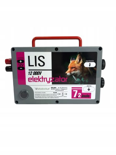 Električni energizator za lisice 7,2J LIS