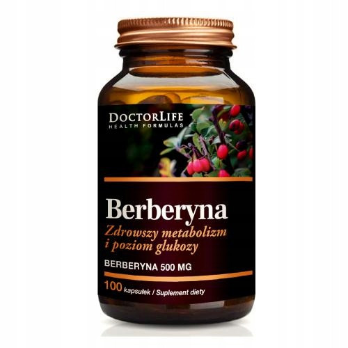 Dodatak prehrani Doktor Život Berberin 500 mg kapsule za metabolizam - 100 kom.