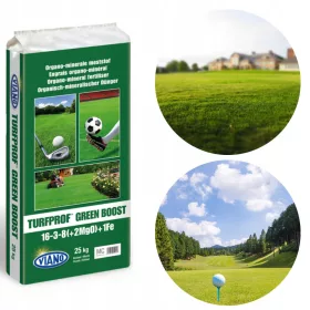   Viano Greenboost 16-3-8 gnojivo s magnezijem i željezom 25 kg Viano Greenboost je visokokvalitetno višekomponentno gnojivo u granulama koje sadrži NPK 16-3-8 +2