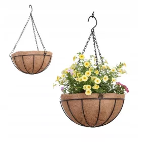    Ecarla lonac za cvijeće 44 cm x 31 x 15 cm promjer 31 cm višebojni metal