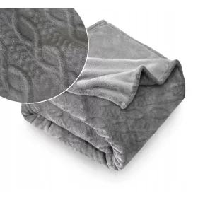   Luksuzna deka od mikrovlakana 160 cm x 200 cm - bež, crna, sive i zelene nijanse