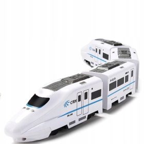 Električni vlak na baterije s vagonima