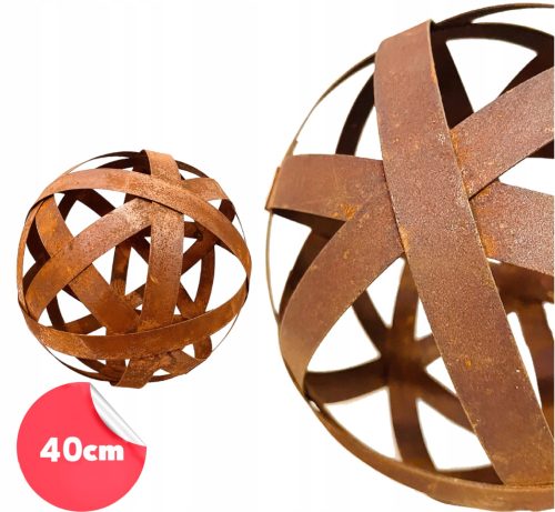  Rustikalna ukrasna kugla 40 cm - vrtna terasa