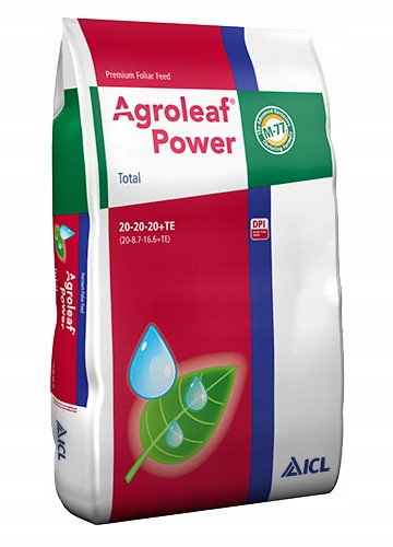 Agroleaf Power Total 20+20+20 15kg ICL gnojivo kristali