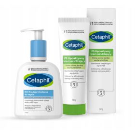   Set za njegu kože Cetaphil EM s micelarnom emulzijom i Lipoaktivnim vlažnim kremom