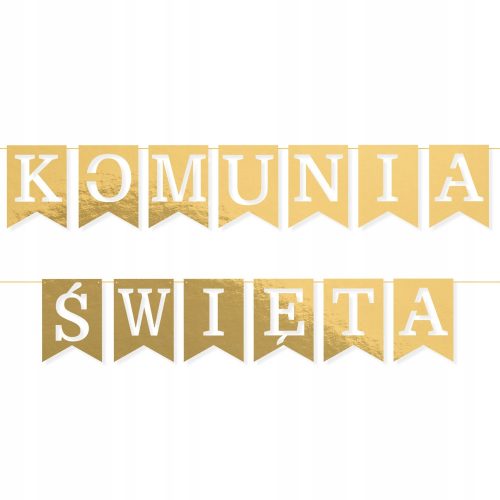 Luksuzna Zlatna Girlanda za Svečanu Pričest