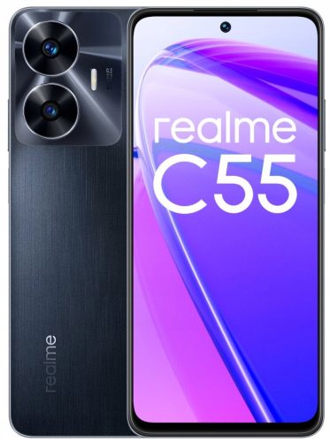 realme C55 8/256 GB pametni telefon crni 6,72'' 90Hz
