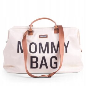   Torba za mame sa velikim kapacitetom Childhome krem + komoda za previjanje