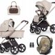 Kolica za bebe Venicci TINUM Stone Beige 3u1 + Cybex ATON 5 - Najbolje rješenje za udobnost i sigurnost vašeg djeteta. Ova kombinacija nudi sve što vam treba za bezbrižne šetnje s mališanom. Venicci T