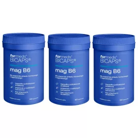 Bicaps MAG B6 - Citrat Magnezija i Vitamin B6, 180 Kapsula