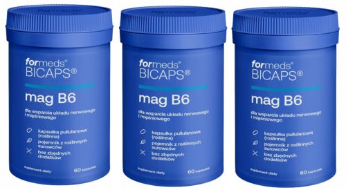 Bicaps MAG B6 - Citrat Magnezija i Vitamin B6, 180 Kapsula
