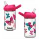 Boca za piće Camelbak Eddy+ Kids s leptirima u roza boji 400 ml