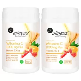   Aliness Vitamin C 1000 Buforirani Plus s Acerolom i Rutinom - 250g