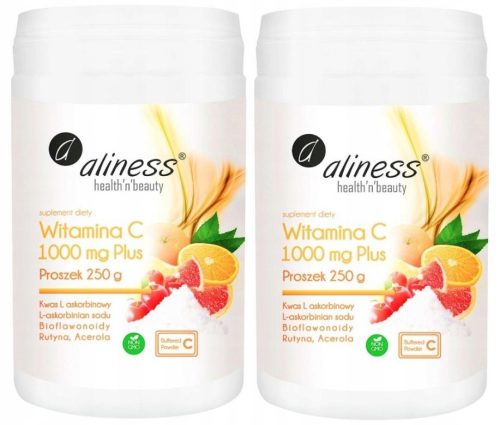 Aliness Vitamin C 1000 Buforirani Plus s Acerolom i Rutinom - 250g