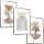 Moderan set od tri slike u okviru | Okvir slike posteri boho apstraktni motivi | Ovaj set od tri plakata dolazi s elegantnim okvirima koji su spremni za vješanje. Dimenzije su ~A3 (33x43cm) x 3 slike,