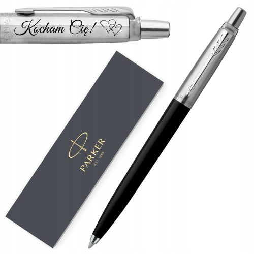 Parker Jotter 60 Crna Kemijska Olovka s Graviranjem