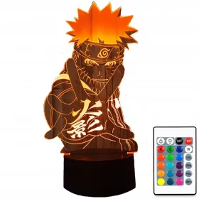NARUTO UZUMAKI 3D LED LAMPA