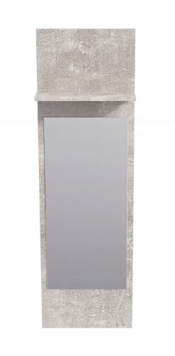 Trend Home zidno ogledalo, pravokutnik, drveni okvir, 400 x 1290 mm