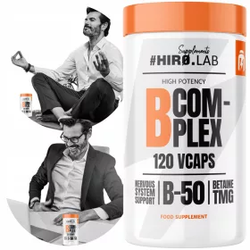   Hiro.Lab Vitamin B-Complex B-50: Suplement za energiju i zdravlje
