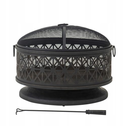  VRTNI KAMIN ROŠTILJ CAMP STEEL 76cm POKLOPAC