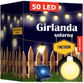  Red Garden girlanda 700 cm solarna