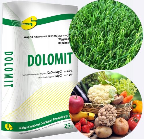 Organsko magnezijev karbonatno-apneni dolomitni gnojivo Siarkopol u prahu 25 kg 25 l