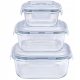 POJEMNICI ZA HRANU OTPORNI NA VISOKE TEMPERATURE 300/800/1200 ML MG HOME CUCINA