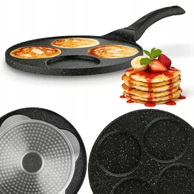  Tadar Mramorna tava za palačinke 26 cm neprijanjajuća (nonstick)