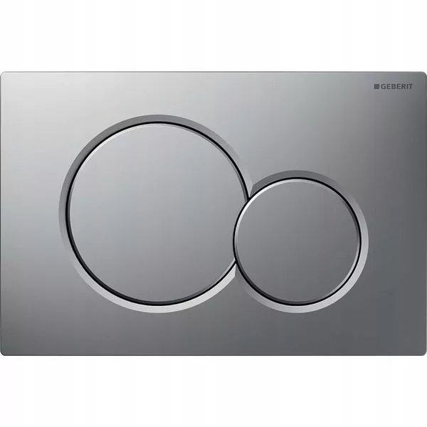 Geberit Sigma01 srebrna tipka za ispiranje WC školjke - WWW.