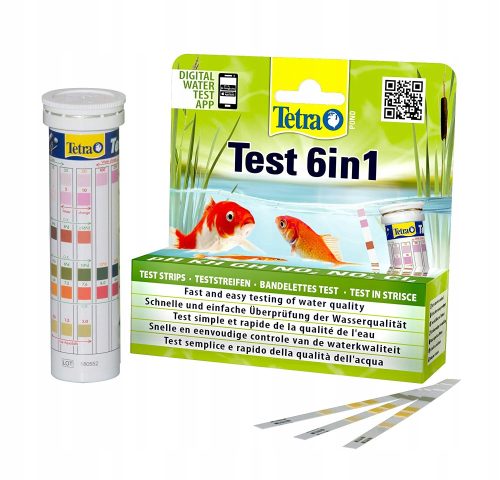 Tetra Pond Test 6 u 1 Set za testiranje ribnjaka od 25 komada