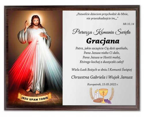 Suvenir za Prvu Pričest, Dar za Sv.