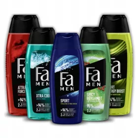 Fa Muški Gel za Tuširanje Sport Formula 2u1 Set 400ml x 5