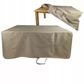   Zaštitna navlaka za vrtni namještaj i stol s ​​stolicama DURALON, 220x100x80cm, bež boja