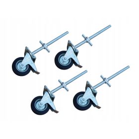 Kotači za skele Varšava, fi160, podesivi, 4 kom