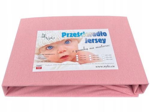 Kvalitetna posteljina od jerseyja 90 x 200 s elastičnom trakom