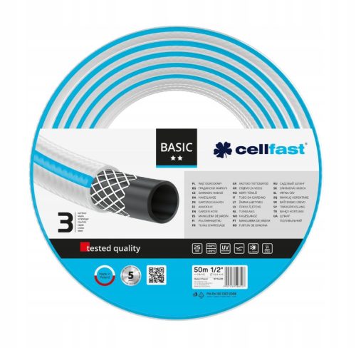  Cellfast Basic vrtno crijevo 1/2" 50m 10-402