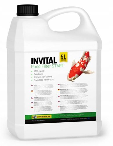 INVITAL Početni filter za ribnjak 5000 ml starter bakterija