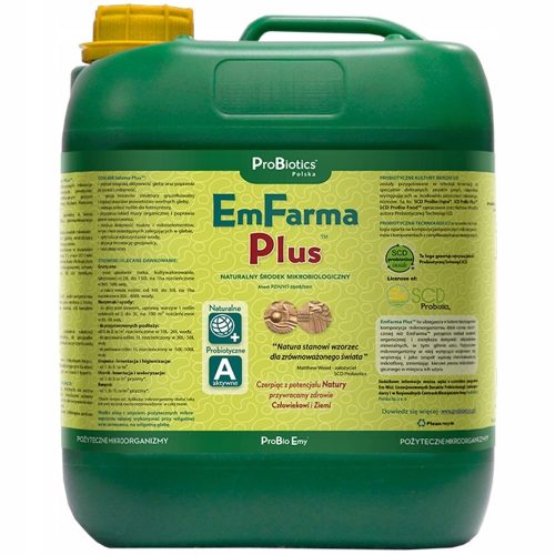 Organsko gnojivo EmFarma Plus 10L