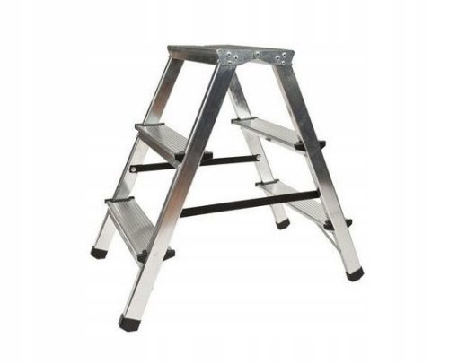 Aluminijska Trostepena Drabina do 125 kg nosivosti