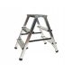 Aluminijska Trostepena Drabina do 125 kg nosivosti