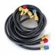 Servisna crijeva od 180 cm s Black Diamond 1/4 ventilima