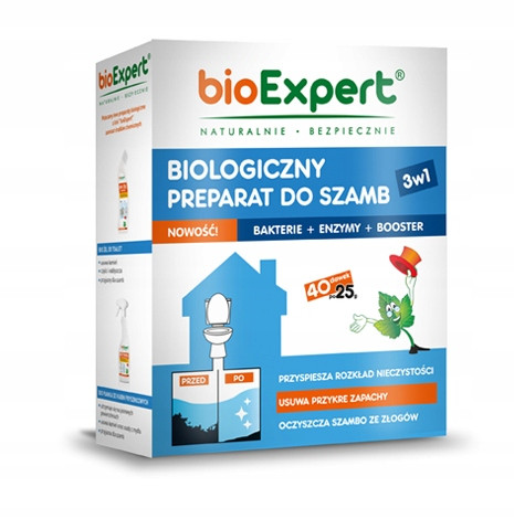 Biološki aktivator za septičke jame 3u1 BioExpert 1KG