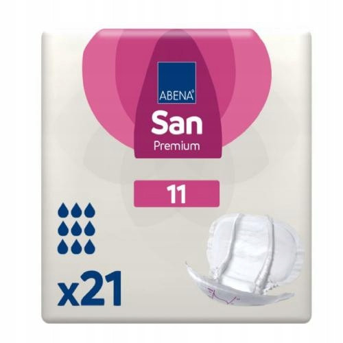 ABENA SAN 11 Premium anatomske pelene, 21 kom.