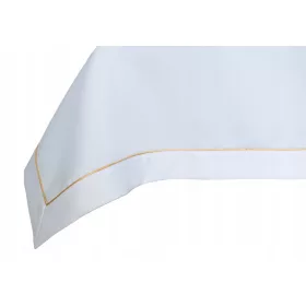 Luksuzni obrus s kovertom i zlatnim porubom 200 cm x 280 cm